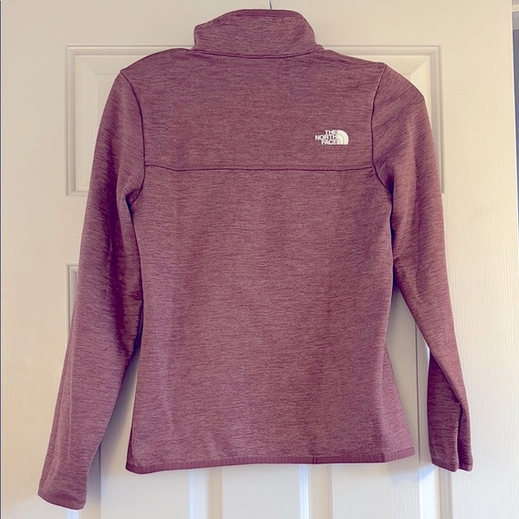 The North Face Maroon Quarter-Zip Pullover - Picture 2 of 10
